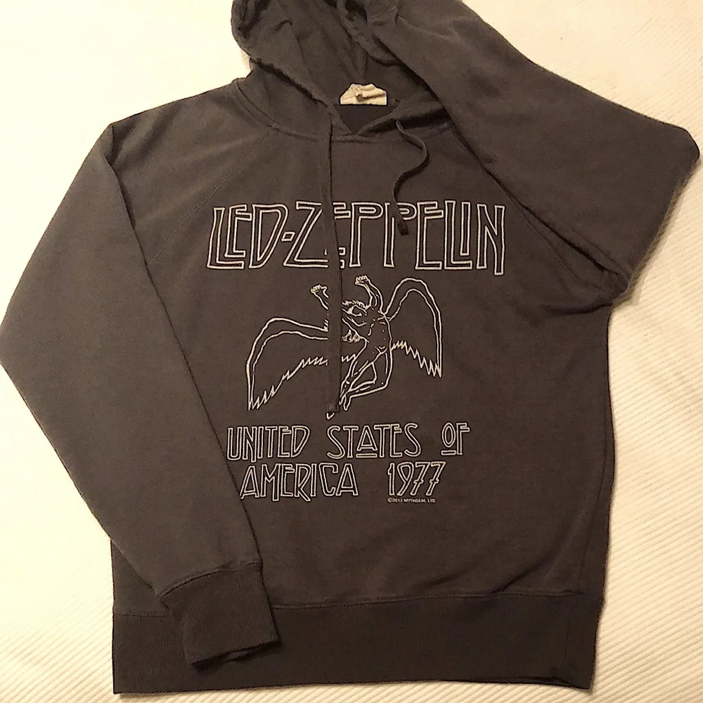 2013 Led Zeppelin Graphic Hoodie Women’s Size Small - Picture 2 of 8